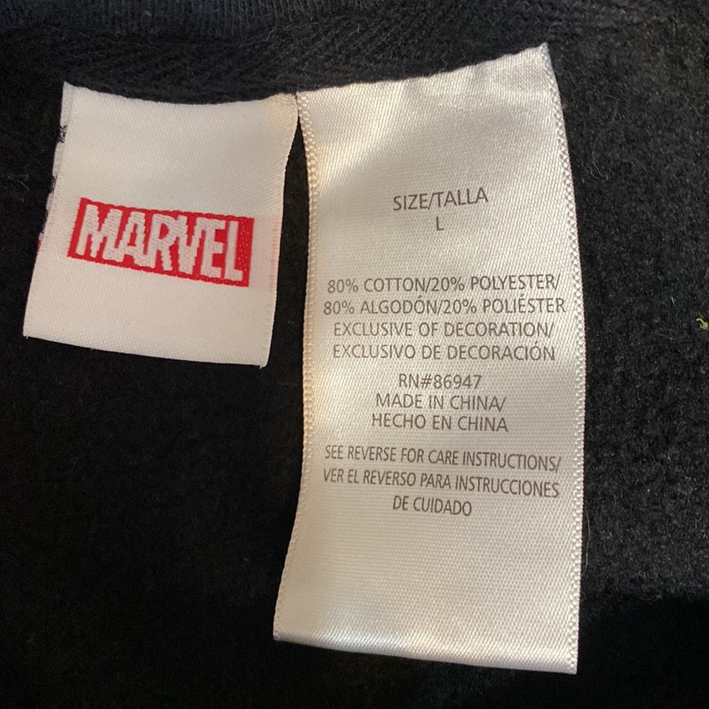 Marvel Punisher skull hoodie sweatshirt. Junior L ❤️ - Picture 3 of 3